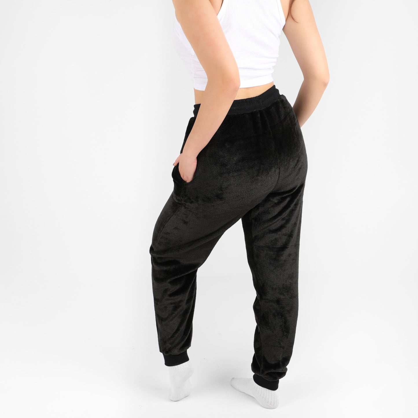 Pantalons Flannel (Noir)