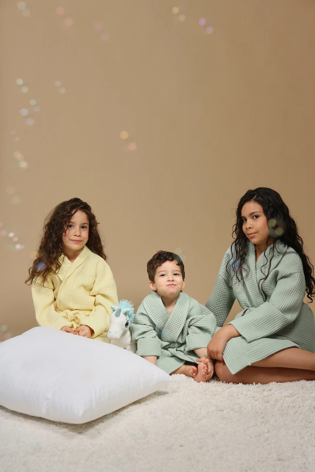 Peignoir Kids - vert d'eau