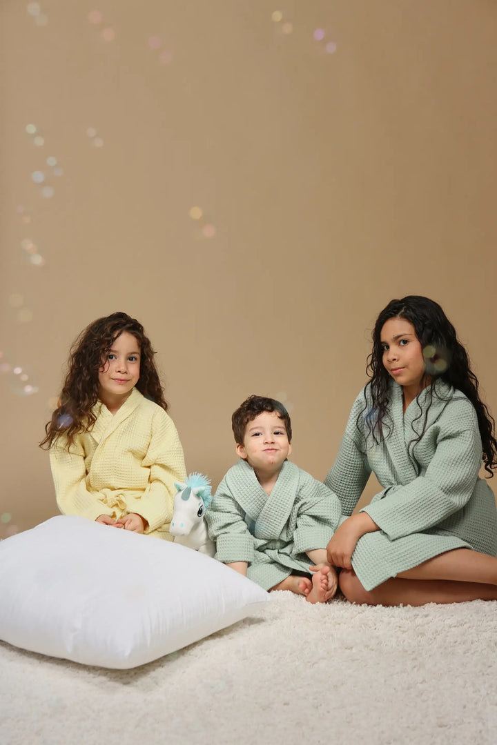 Peignoir Kids - vert d'eau