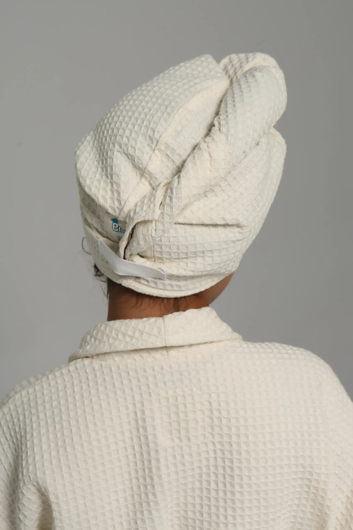 Turban Cheveux Écru