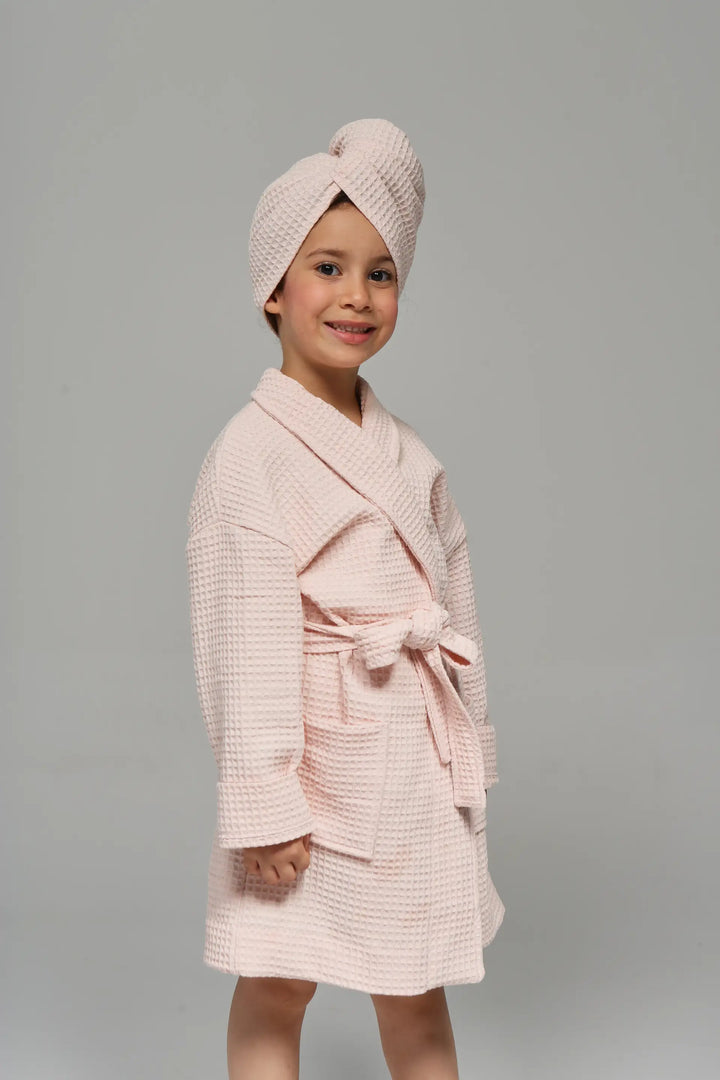Peignoir Kids - Rose Poudré