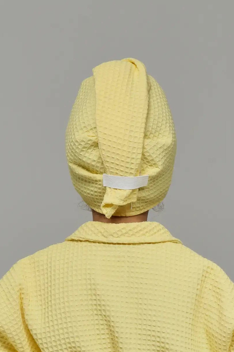 Turban Cheveux Jaune