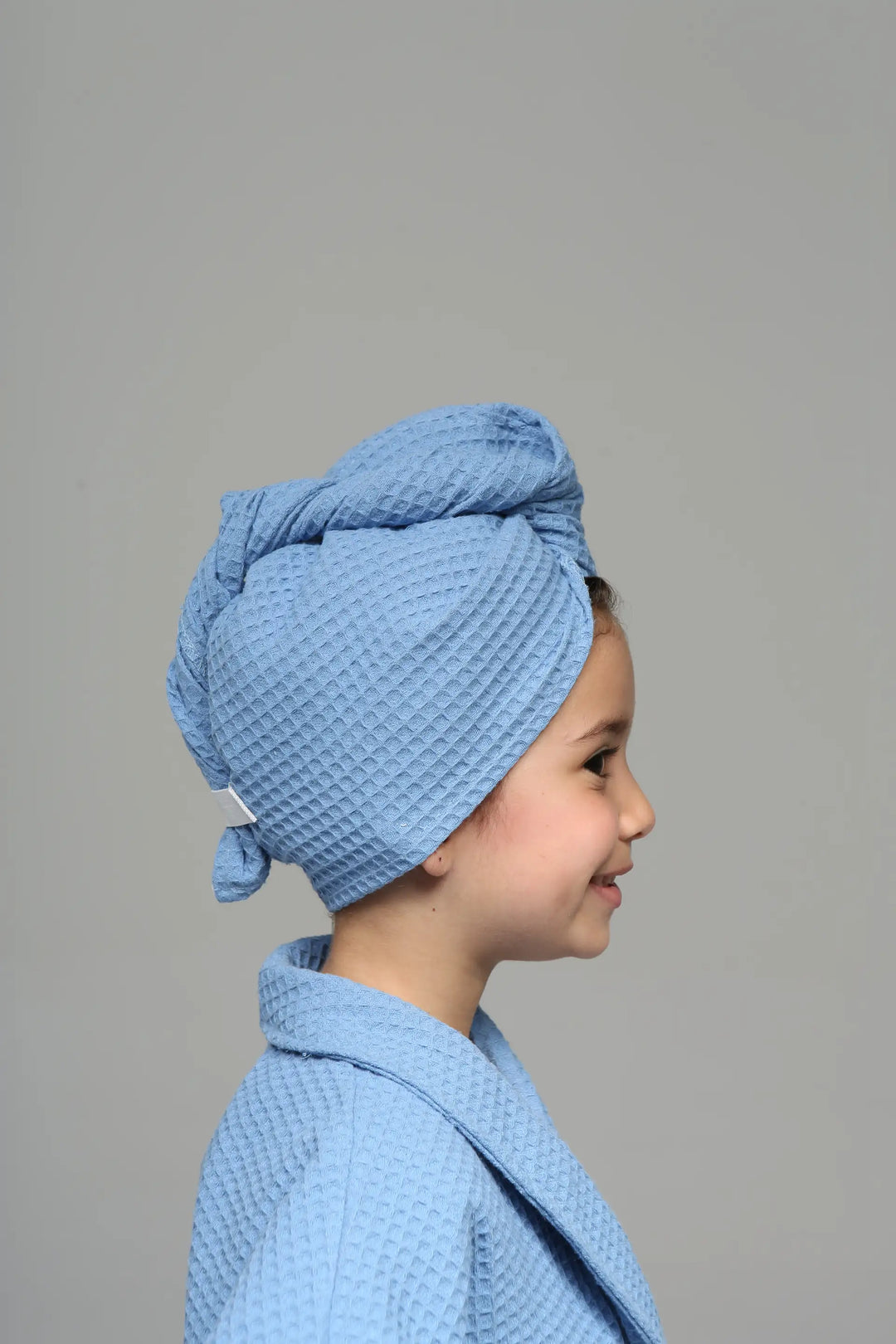 Turban Cheveux Bleu