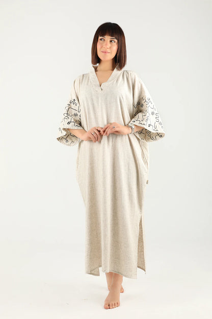 Jebba en lin (beige)