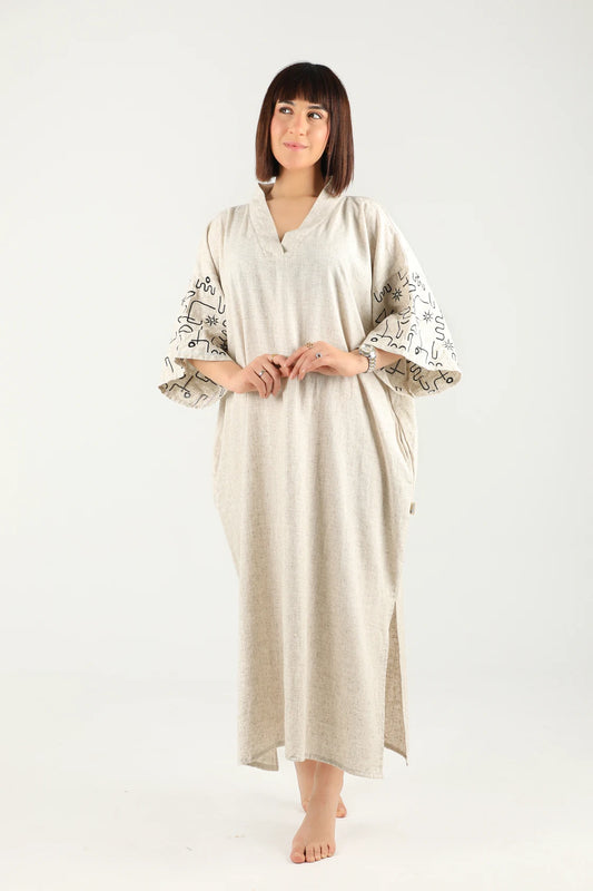 Jebba en lin (beige)