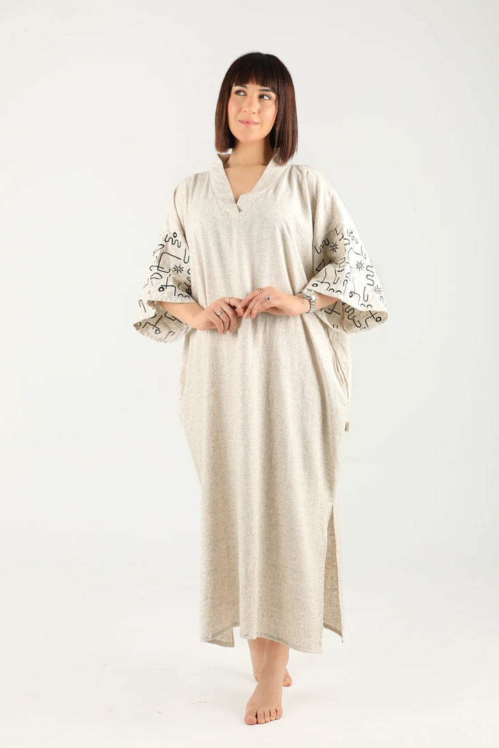 Jebba en lin (beige)