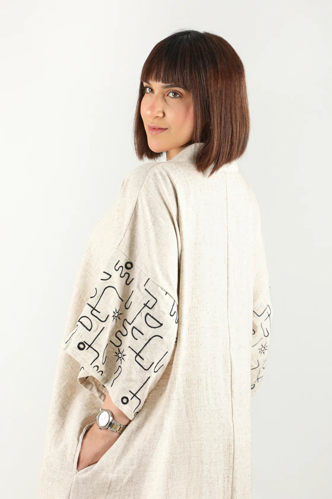 Jebba en lin (beige)