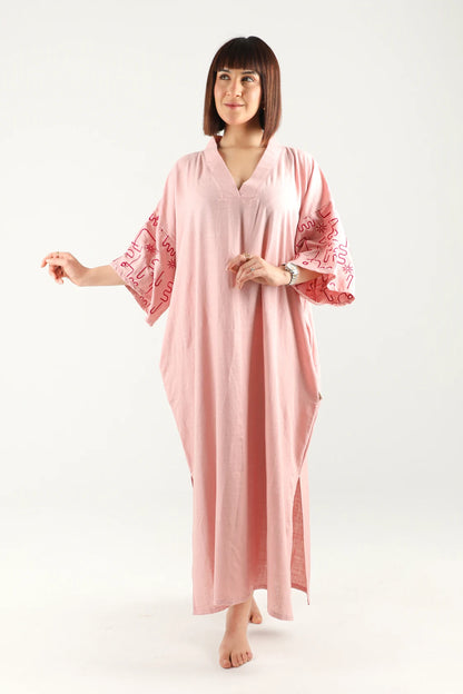 Jebba en lin (rose pastel)