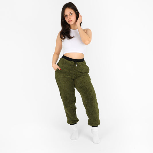 Pantalon-Sherpa (vert)