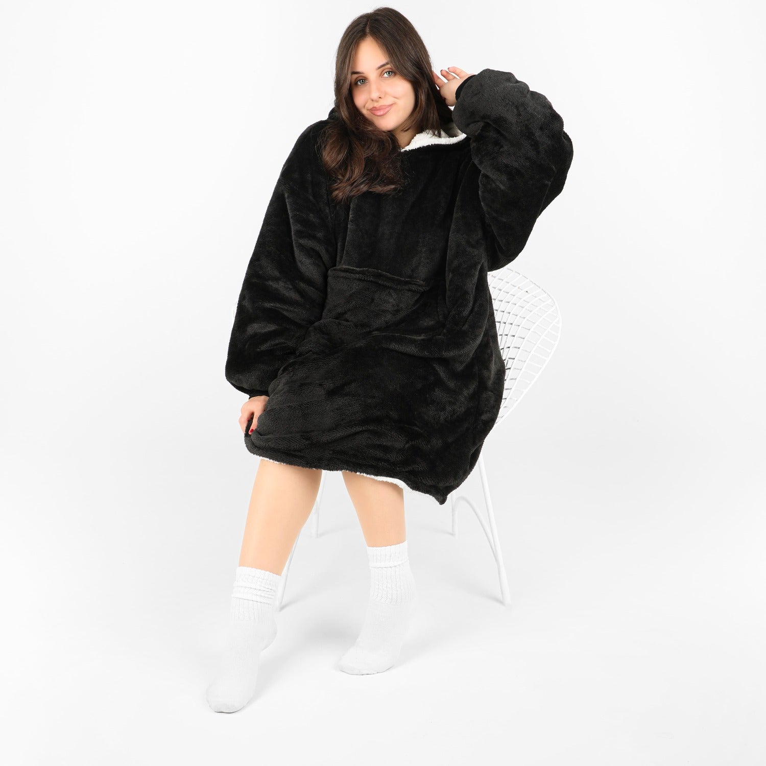 Blanket Hoodie (Noir)