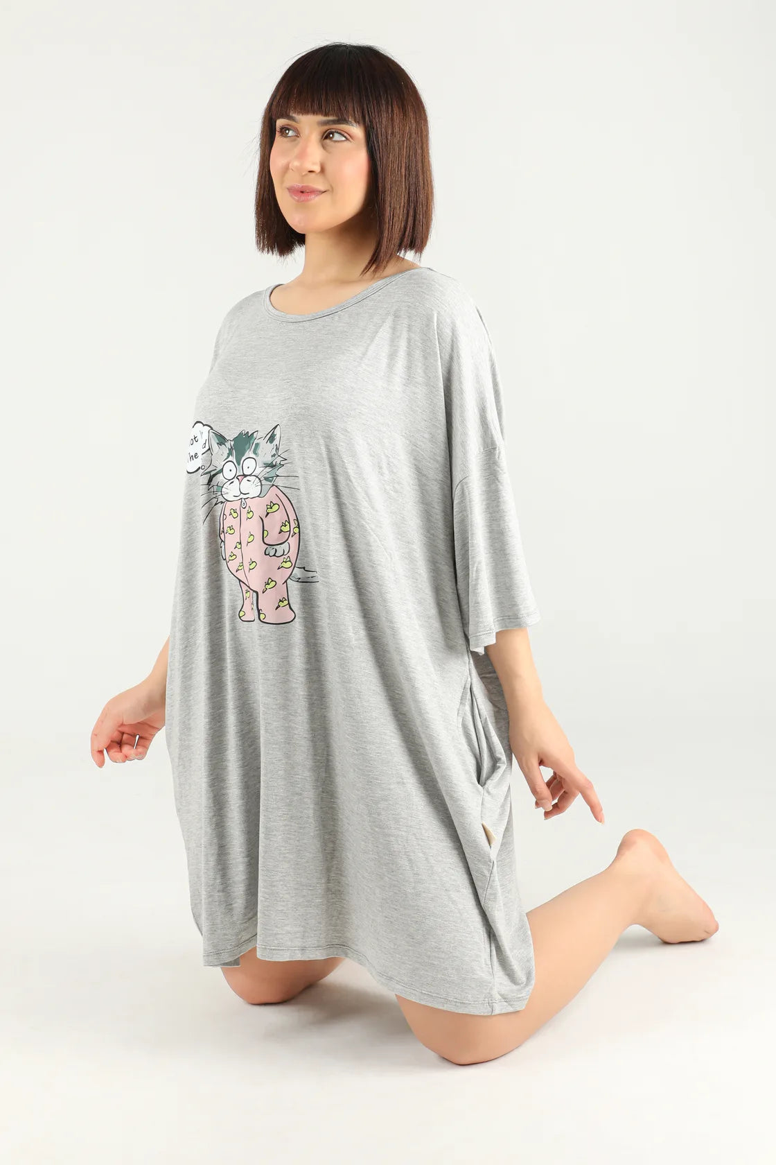 Cat in pajams