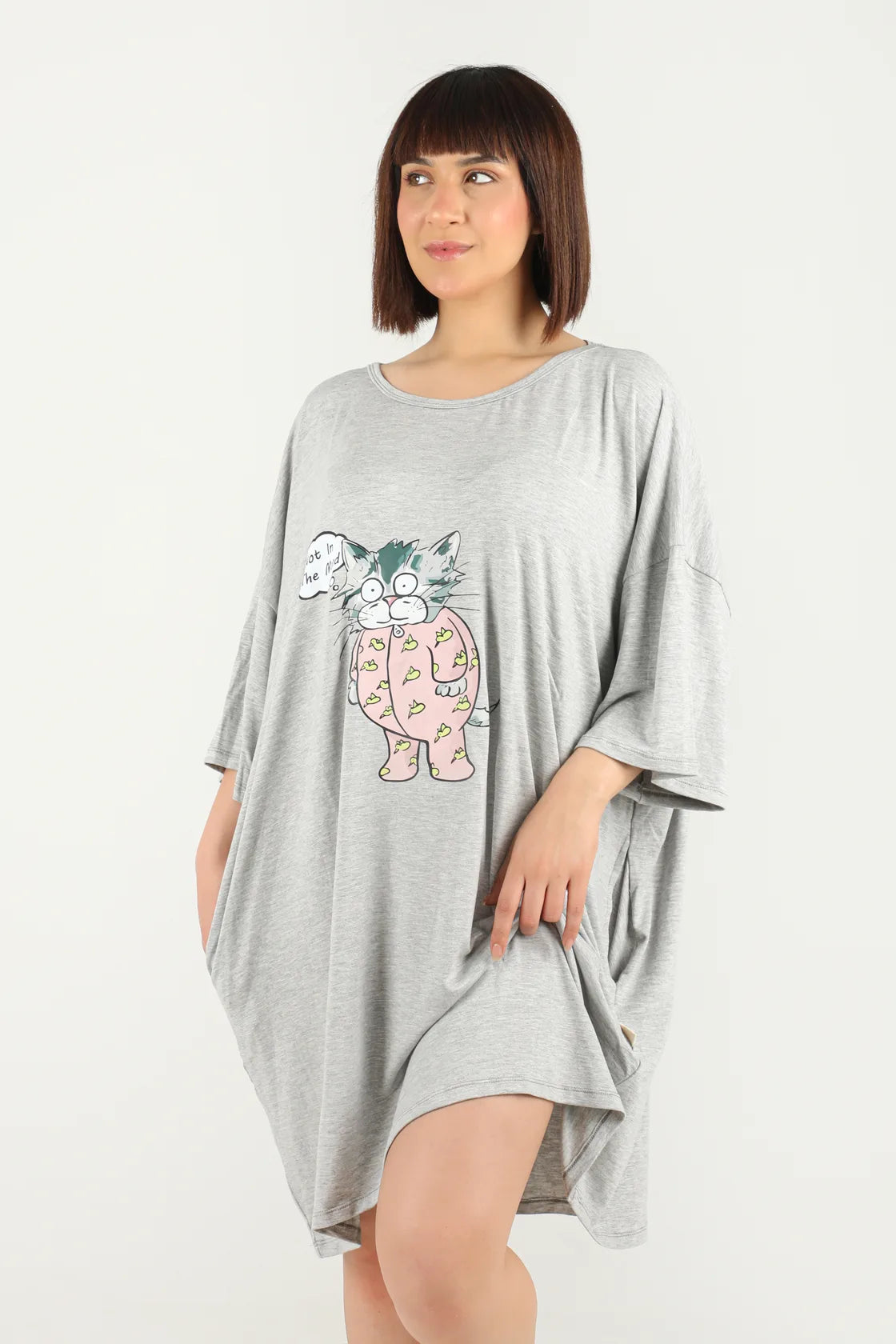 Cat in pajams