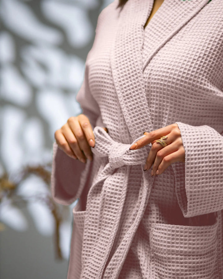 Peignoir Rose Poudré- Unisex